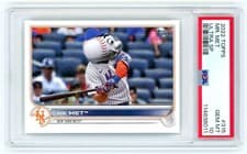 Mr. Met 2022 Topps card