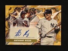 2025 Topps Inception Inception Transformation Autographs Anthony Rizzo #ITA-AR card