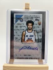 2025-26 Topps Shopping Spree Signatures Noah Penda #SSA-NP card