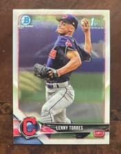 Lenny Torres 2018 Bowman Draft card