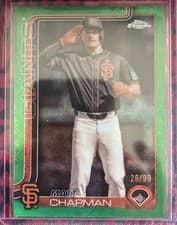 2025 Topps Chrome Logofractor Edition Base Set Matt Chapman #148 card