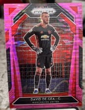 David de Gea 2020 Panini Prizm Premier League card