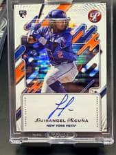 2025 Topps Pristine Pristine Autographs Luisangel Acuña #PA-LA card