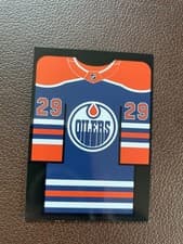 2024-25 Upper Deck Credentials Arena Giveaways - Jerseys Leon Draisaitl #J-LD card