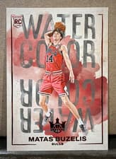 2024-25 Panini Court Kings Water Color Matas Buzelis #18 card
