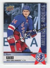 Kaapo Kakko 2020 Upper Deck National Hockey Card Day USA card