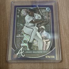 Drake Baldwin 2025 Bowman Chrome card