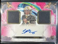 2024 Topps Inception Franchise Foundation Relic Autographs Spencer Rattler #FFRA-SR card
