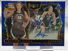 2025 Panini Select WNBA Draft Selections Signatures Aaliyah Nye #7 card