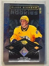 Ryan Ufko 2025-26 Upper Deck Black Diamond Base Diamond Relic Rookies card