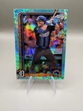 2025 Topps Chrome Logofractor Edition Base Set Jace Jung #225 card