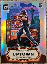 2025 Donruss Optic Uptown Jalen Milroe #10 card