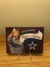 Chuck Norris 2022 Panini Donruss Fans of the Game card