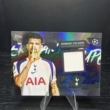 2025-26 Topps UEFA Club Competitions Topps Superstar Relics Dominic Solanke #TSR-DO card