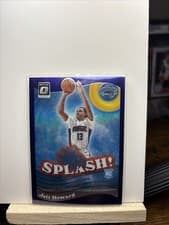 Jett Howard 2023 Donruss Optic Splash card