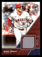 Mike Trout 2026 Topps Major League Material Relics card