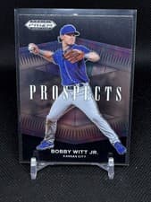 2021 Panini Prizm Draft Picks Prospects Bobby Witt Jr. #P-BW card