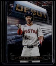 2025 Finest Debut Kristian Campbell #D-7 card