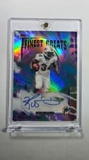 2025 Finest Finest Greats Autographs Ricky Williams #FGA-RW card