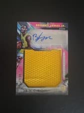 2024-25 Topps Inception Rookie Jumbo Relic Autographs Bronny James Jr. #RJR-BJ card