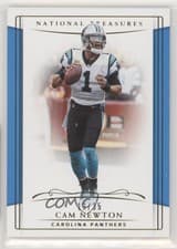 Cam Newton 2018 National Treasures card