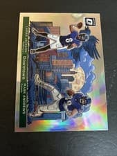 2024 Clearly Donruss Downtown Duos Mark Andrews / Lamar Jackson #8 card
