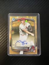 2025 Bowman Draft Sapphire Sapphire Chrome Prospect Autographs Patrick Forbes #CPA-PF card