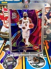 LeBron James 2021 Panini Spectra card