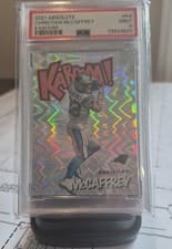 Christian McCaffrey 2021 Panini Absolute Kaboom card
