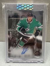 Logan Stankoven 2024-25 Upper Deck Clear Cut 2000-01 SP Authentic Power Skaters card