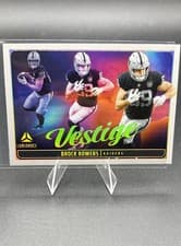 2025 Panini Luminance Vestige Brock Bowers #21 card
