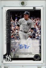 2025 Topps Real One Autographs Ben Rice #337 card