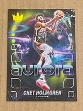 2024-25 Panini Court Kings Aurora Chet Holmgren #25 card