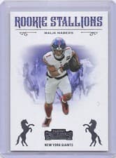 2024 Panini Contenders Rookie Stallions Malik Nabers #6 card