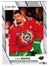 Ryan Reaves 2023 O-Pee-Chee Pregame Warm-Up Jersey Photo card