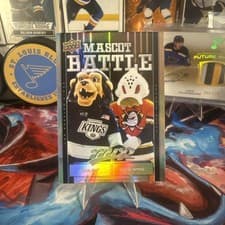2025-26 Upper Deck MVP Mascot Battle Bailey/Wild Wing #MB-2 card