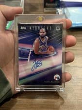 2025-26 Topps Midnight Rookie Horizon Signatures Johni Broome #RHS-JBR card