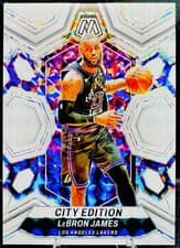 LeBron James 2023 Panini Mosaic card
