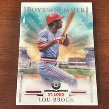 2025 Panini Boys of Summer Base Set Lou Brock #73 card