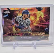 Mookie Betts 2024 Topps Cosmic Chrome Supernova card