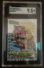 Jimmy Garoppolo 2018 Donruss Optic Downtown card