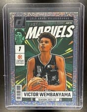 2024-25 Donruss Net Marvels Victor Wembanyama #21 card