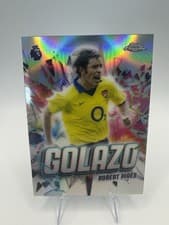 Robert Pires 2026 Topps Chrome Premier League Golazo card