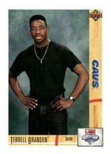 Terrell Brandon 1991-92 Upper Deck Base Set card