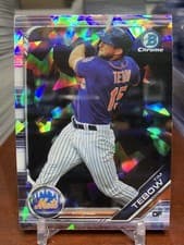 Tim Tebow 2019 Bowman Draft Chrome card