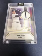2025 Topps MLB MVP Collection Base Relics Aaron Judge #45-R card