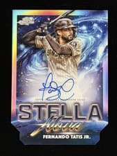 2025 Topps Cosmic Chrome Stella Nova Autographs Fernando Tatis Jr. #SNA-FT card