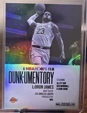 2025-26 NBA Hoops Dunkumentory LeBron James #D-4 card