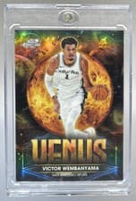 2025-26 Topps Cosmic Chrome Planetary Pursuit Venus Victor Wembanyama #PPV-6 card