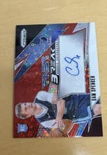 2024-25 Panini Prizm Fast Break Rookie Autographs Cam Spencer #FBR-CSG card